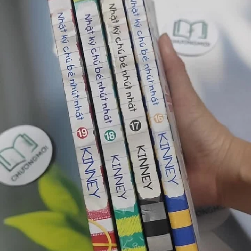 Combo Nhật ký Chú Bé Nhút Nhát (tập 16, 17, 18, 19) - Jeff Kinney