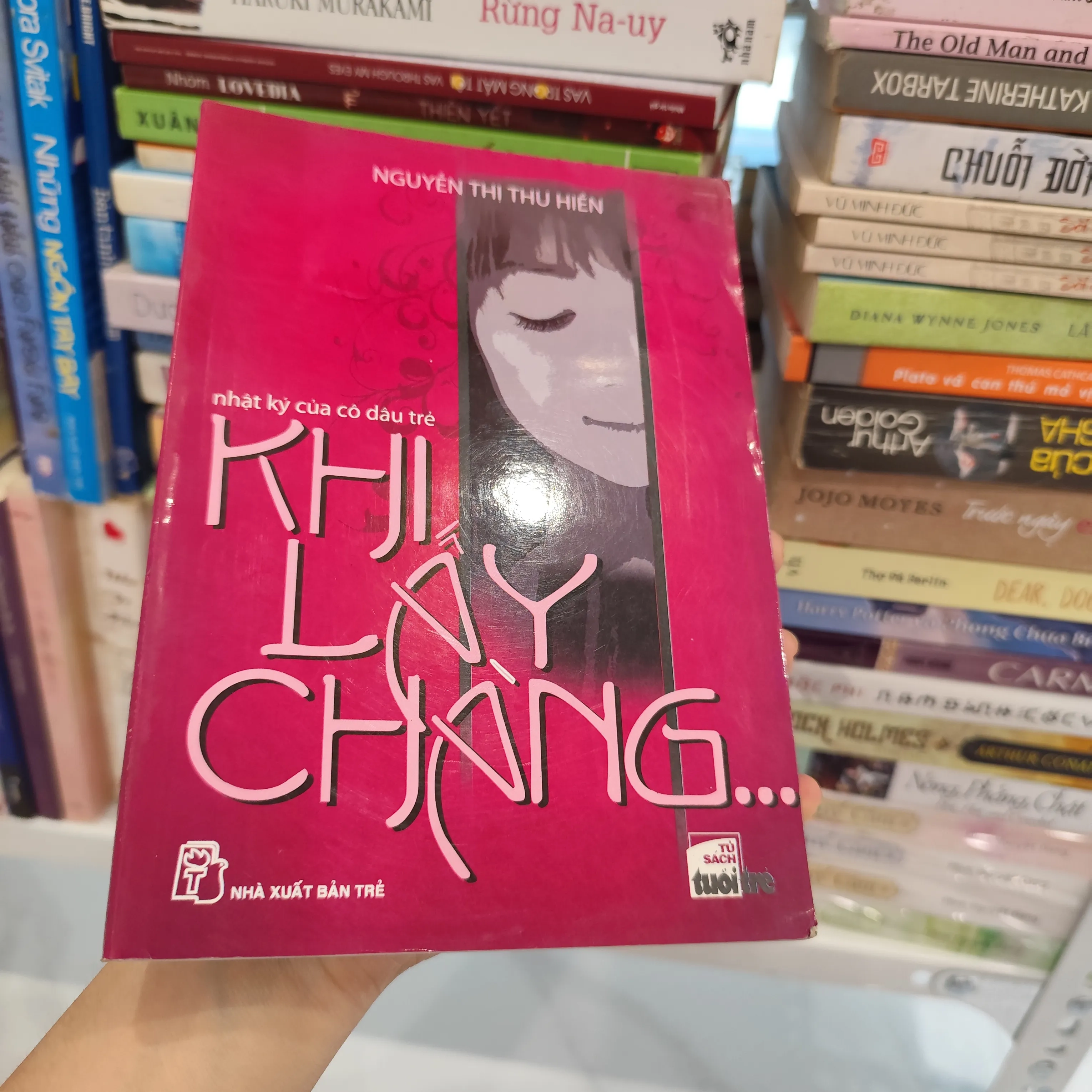 Khi lấy chàng- Nguyễn Thị Thu Hiền by  - Sách Book Cover - Ngọc Hiển Books