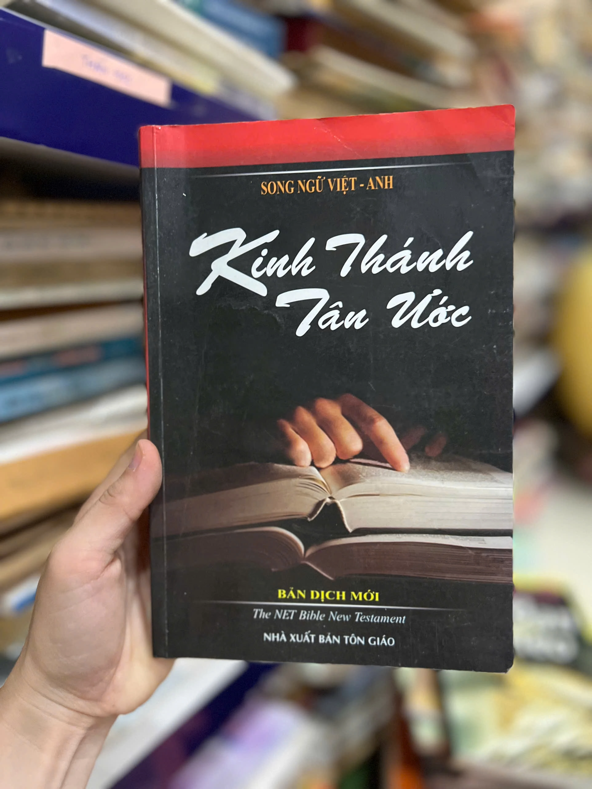 Kinh thánh Tân Ước - Song Ngữ Việt- Anh by Ton Giao - Sách Book Cover - Ngọc Hiển Books