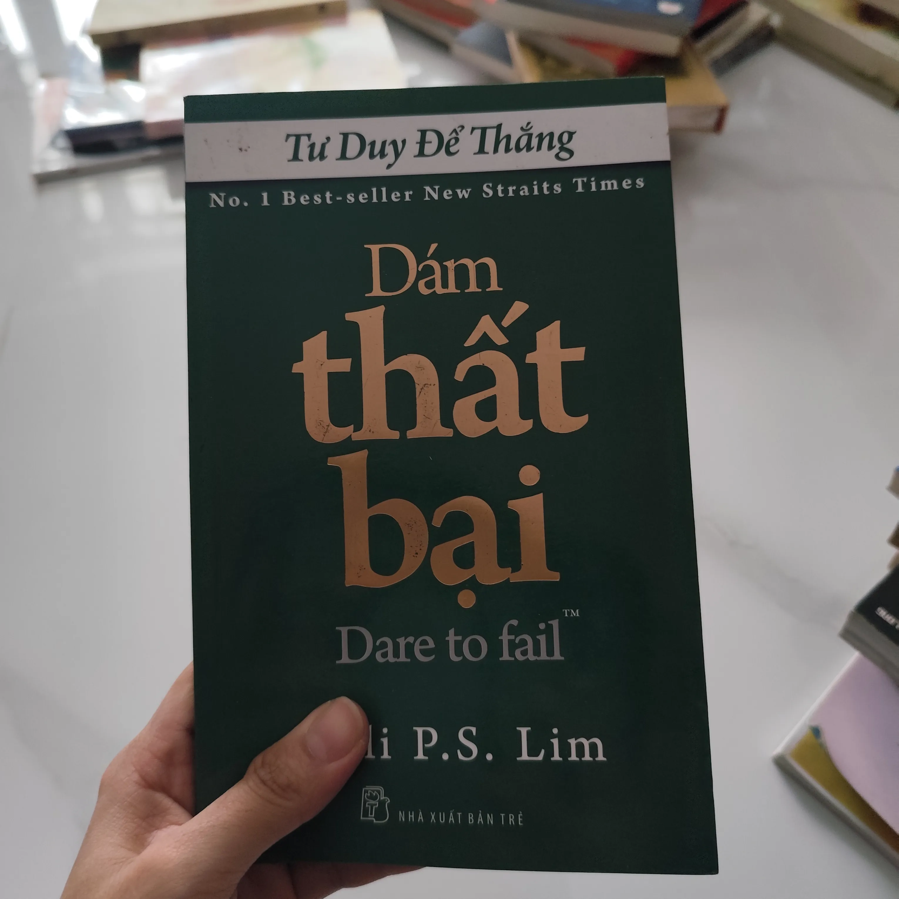 Dám thất bại by  - Sách Book Cover - Ngọc Hiển Books