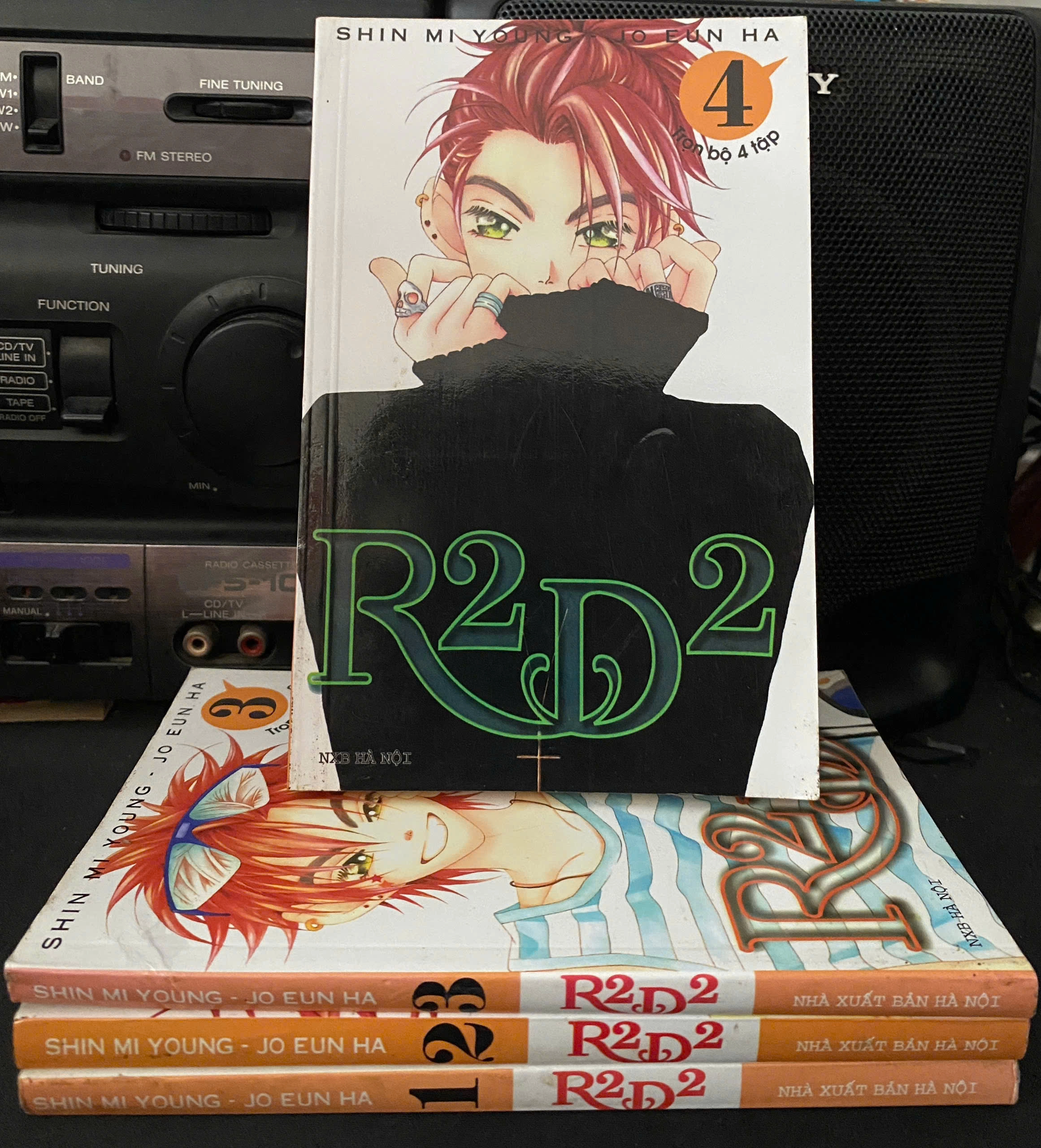 R2d2 - ( trọn bộ 4 cuốn) by  - Sách Book Cover - Ngọc Hiển Books