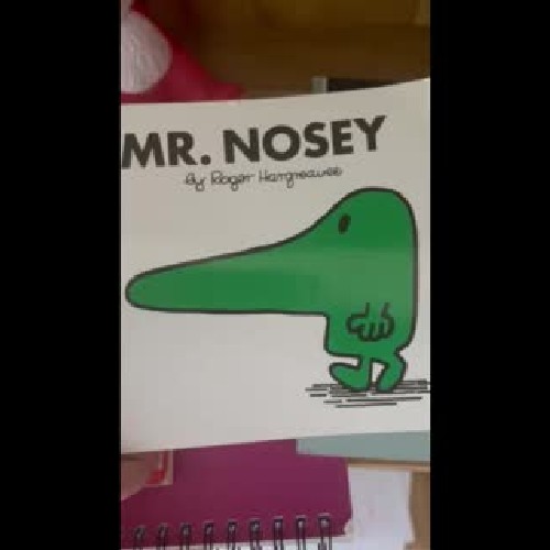 Mr. Nosey - English book 19395