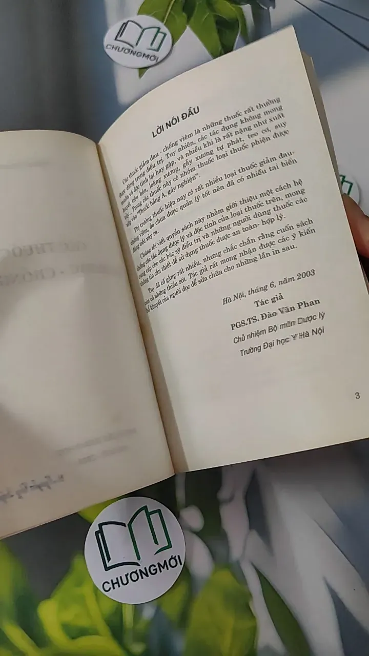 Các Thuốc Giảm Đau - Chống Viêm - PGS. TS. Đào Văn Phan 780807