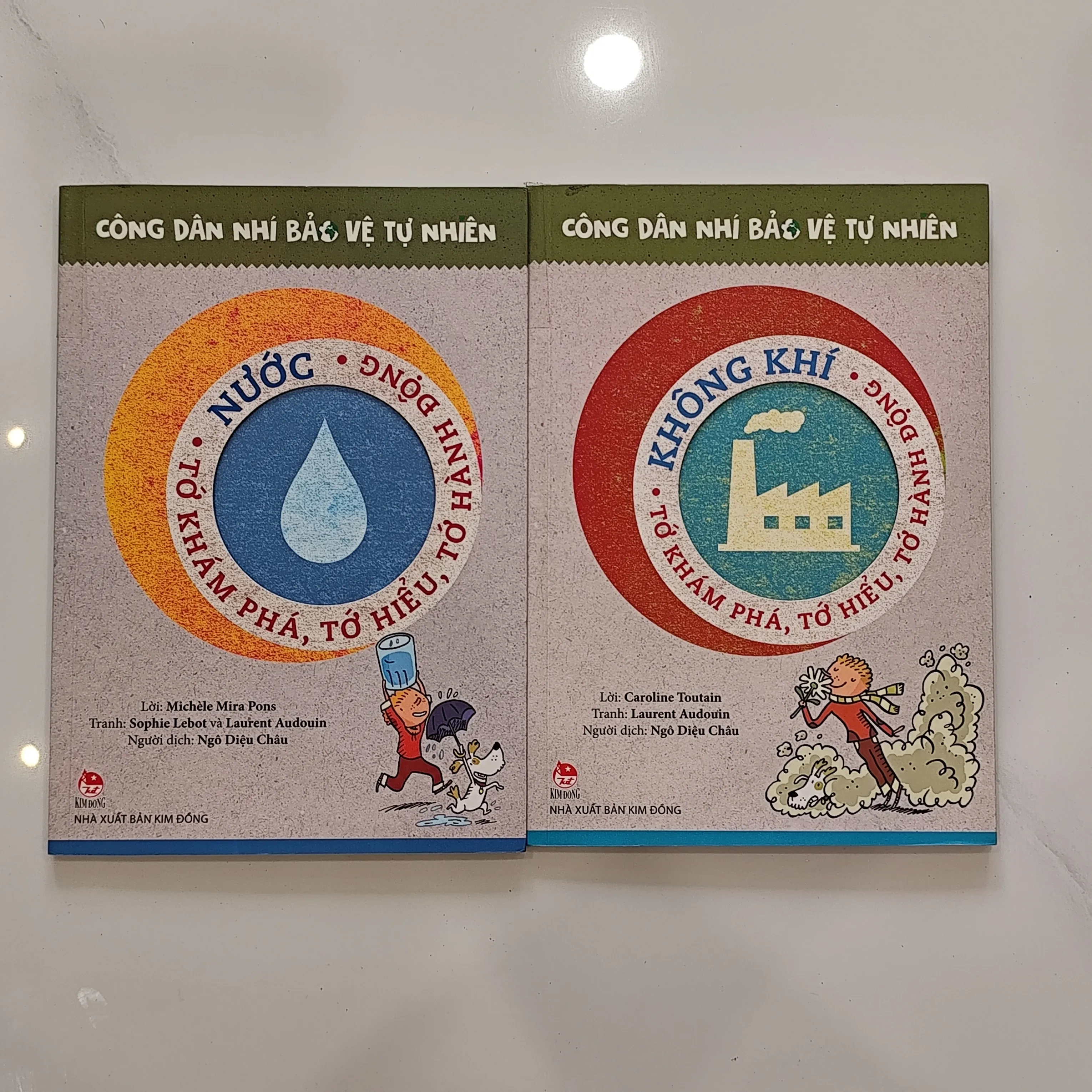 Công dân nhí bảo vệ tự nhiên by  - Sách Book Cover - Ngọc Hiển Books