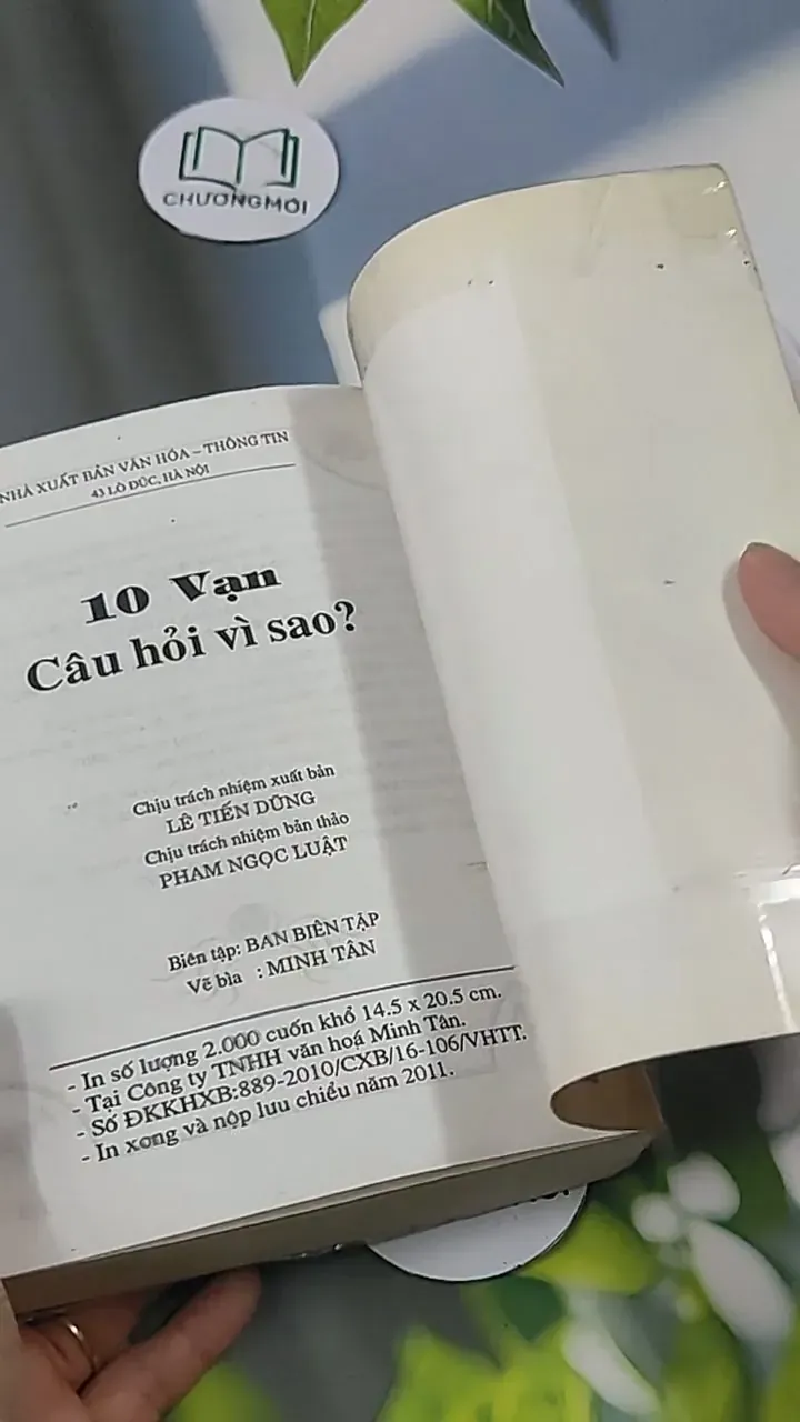 10 Vạn Câu Hỏi Vì Sao? 705624