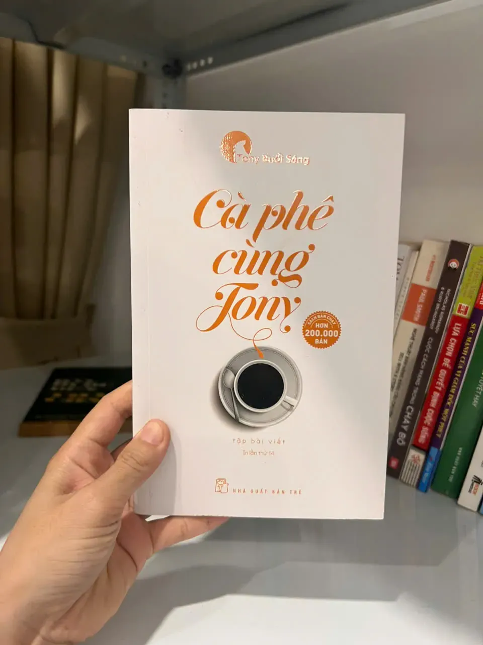 Cà Phê Cùng Tony by  - Sách Book Cover - Ngọc Hiển Books