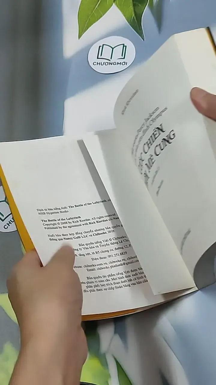 Cuộc chiến chốn Mê Cung - Phần 4 - Series Percy Jackson và các vị thần trên đỉnh Olympus  698610