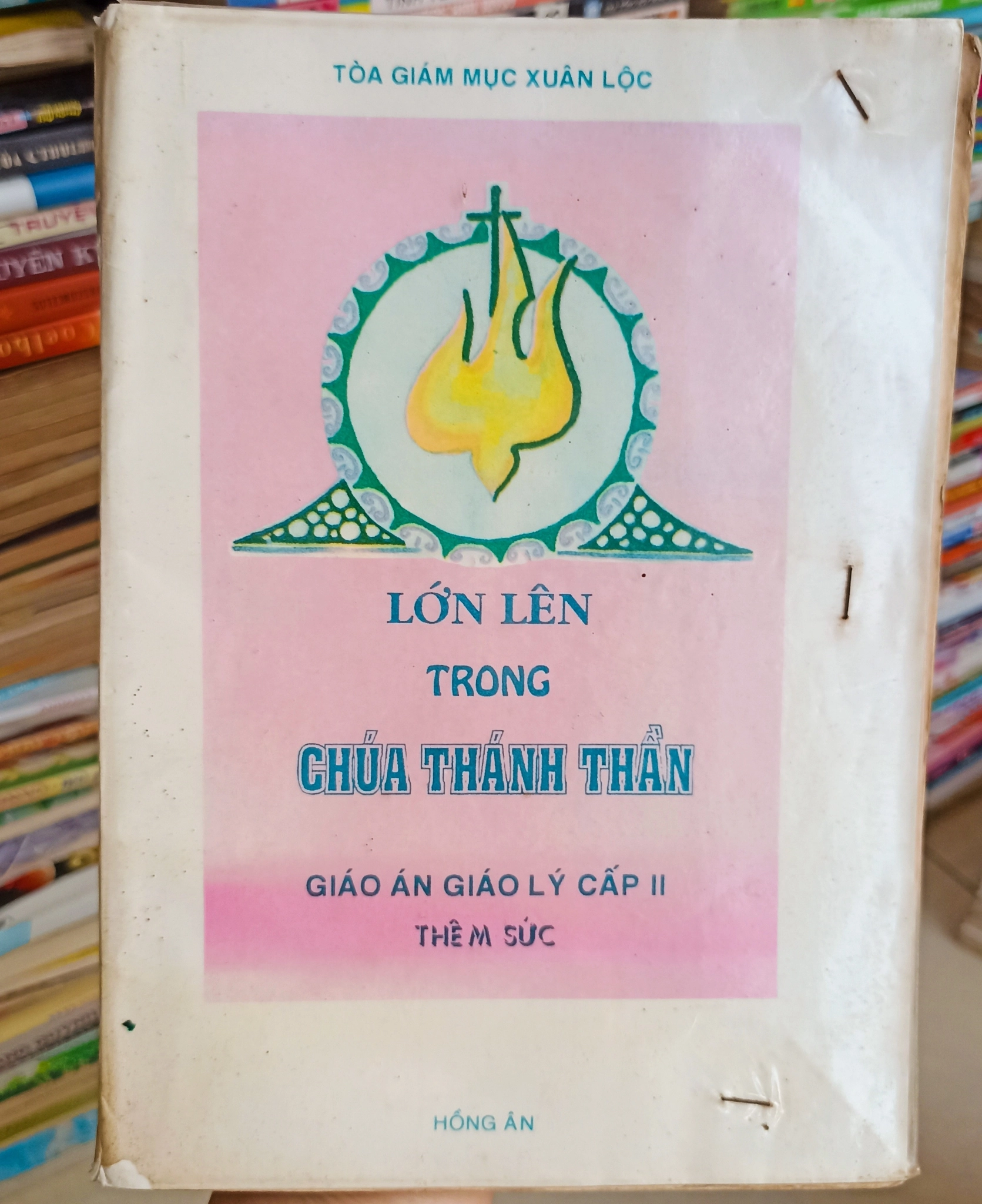 Lớn lên trong Chúa thánh thần - Giáo án 🌻 by Tòa Giám Mục Xuân Lộc (TGM. Xuân Lộc / Giáo Phận Xuân Lộc) - Sách Book Cover - Ngọc Hiển Books