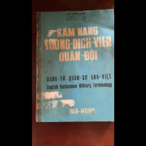 Cẩm nang thông dịch viên quân đội - English Vietnamese  Military Terminology