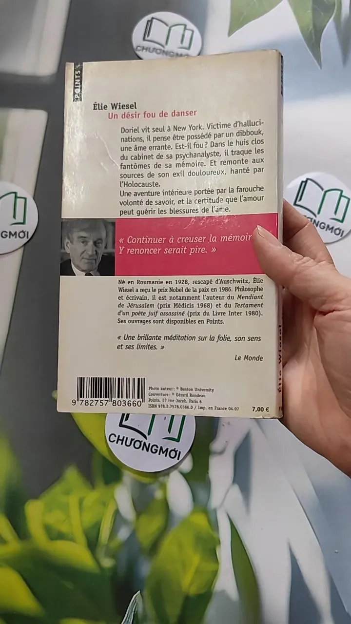 [MIỄN PHÍ BỌC SÁCH] Un désir fou de danser - Élie Wiesel 754474
