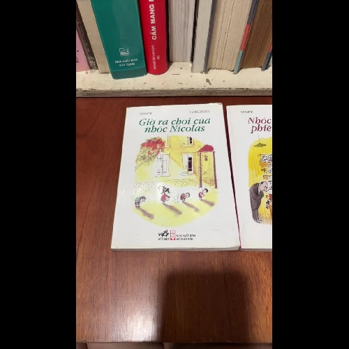 II Sách Thiếu Nhi: Nhóc Nicolas - Giờ Ra Chơi Của Nhóc Nicolas & Nhóc Nicolas Phiền Muộn
