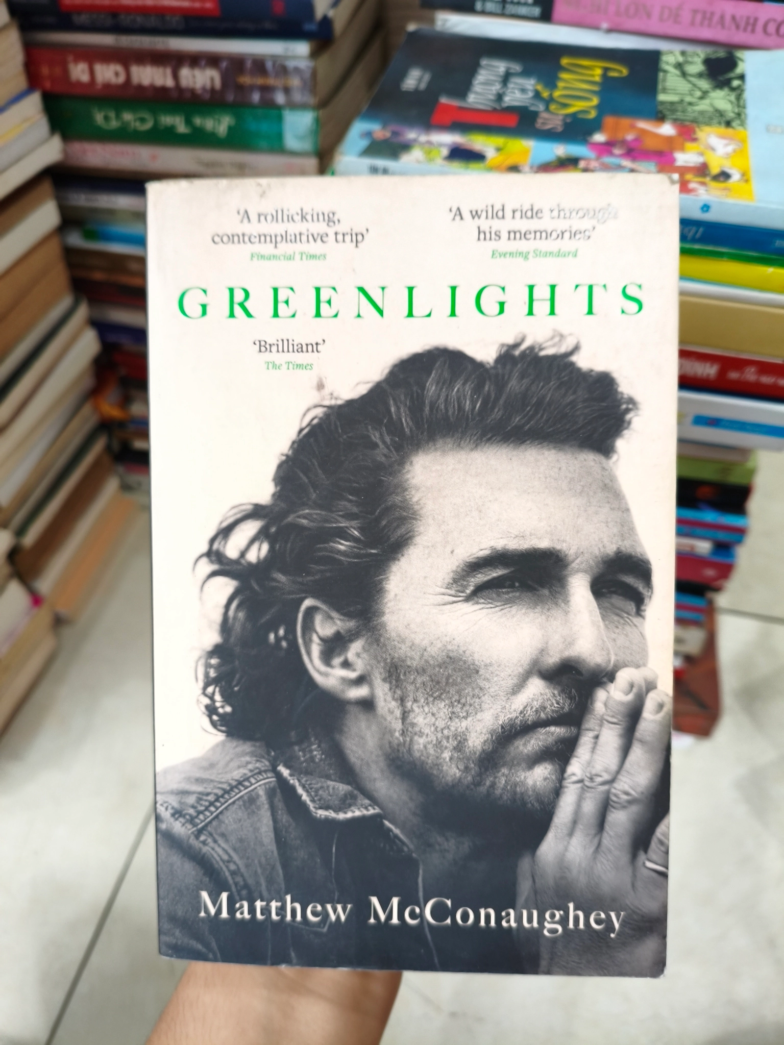 Greenlights 🌱 by  - Sách Book Cover - Ngọc Hiển Books