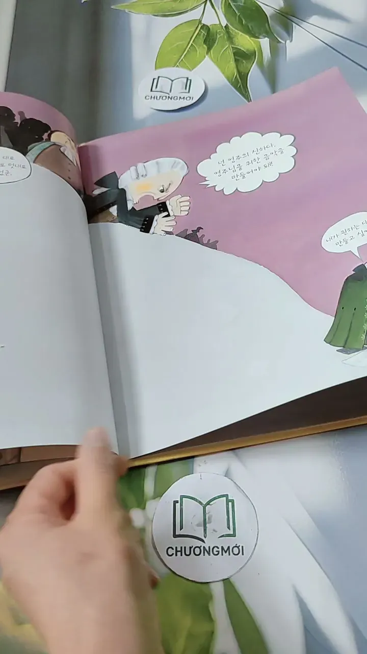 [Tặng nẹp góc] Truyện thiếu nhi Hàn Quốc: Danh nhân 17 -  지인지기 인물 이야기: 모차르트 731994