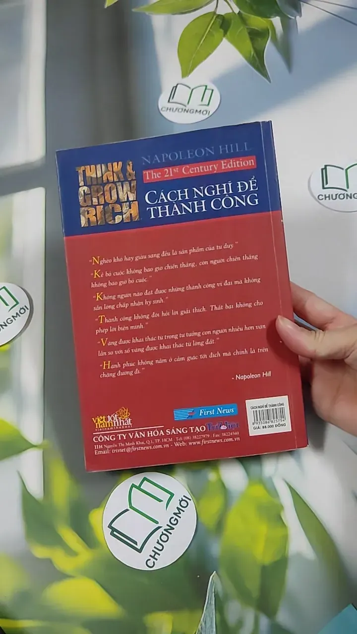 Cách Nghĩ Để Thành Công - Napoleon Hill 787135