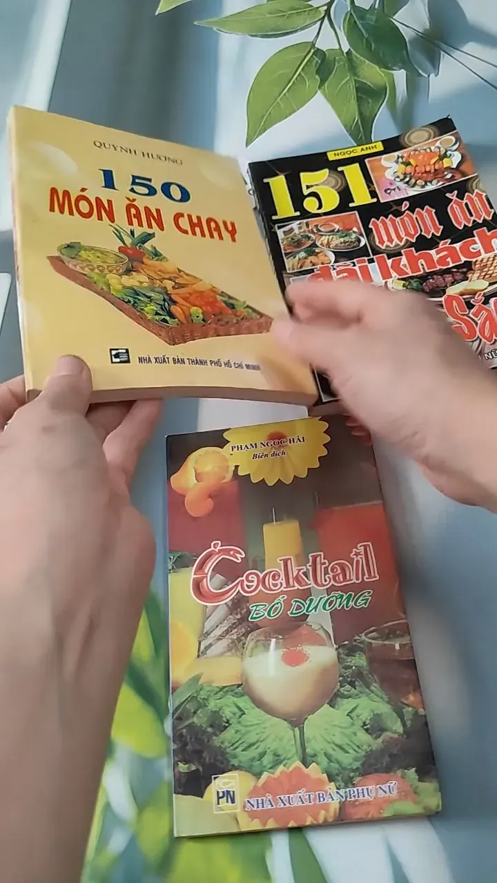 Combo Nấu Ăn: Cocktail Bỗ Dưỡng, 150 Món Chay, 151 Món Đãi Khách 727283