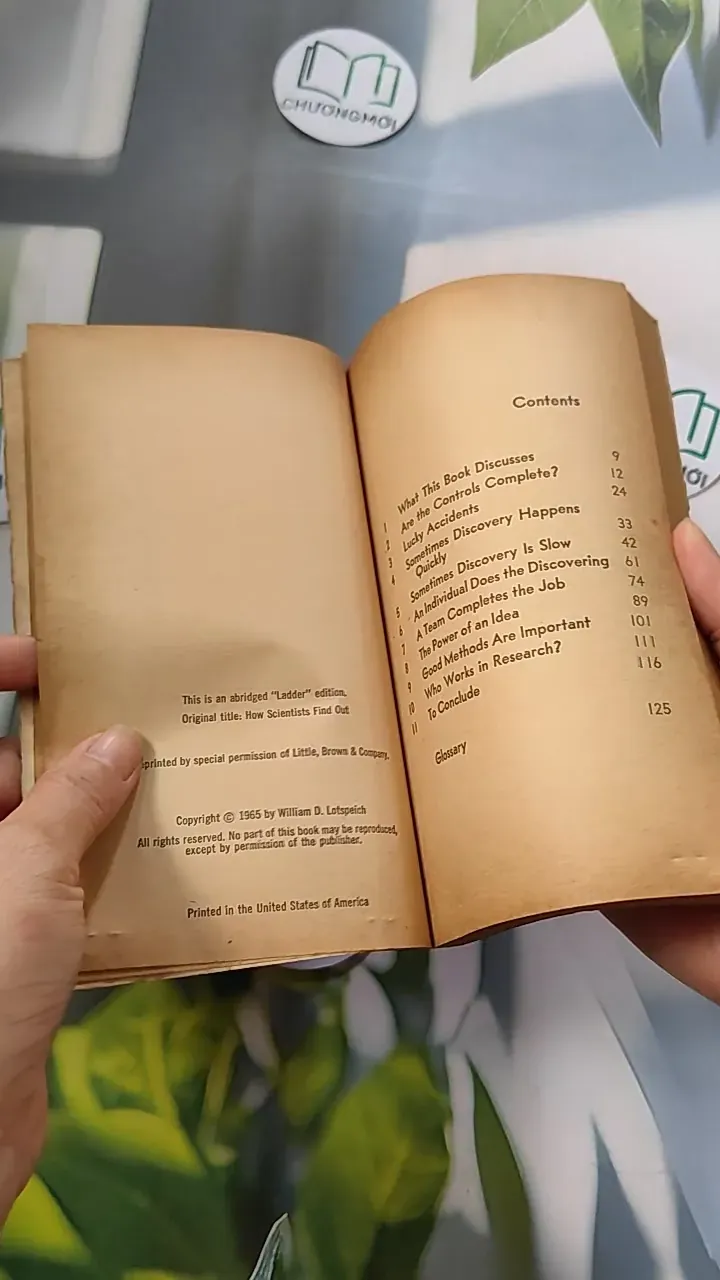 [MIỄN PHÍ BỌC SÁCH] [XƯA] Discoveries in Science: How They Are Made (Ladder Edition) (1965) - William Lotspeich 754450