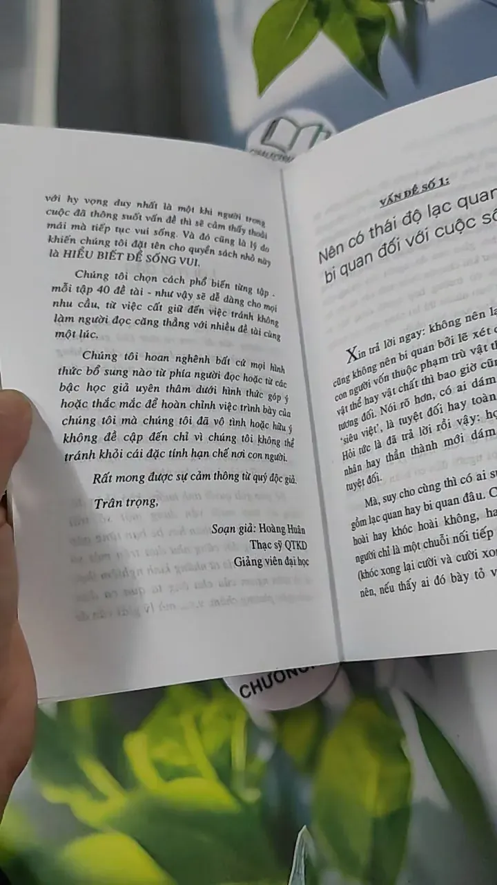 Hiểu Biết Để Sống Vui - Hoàng Huân 787046