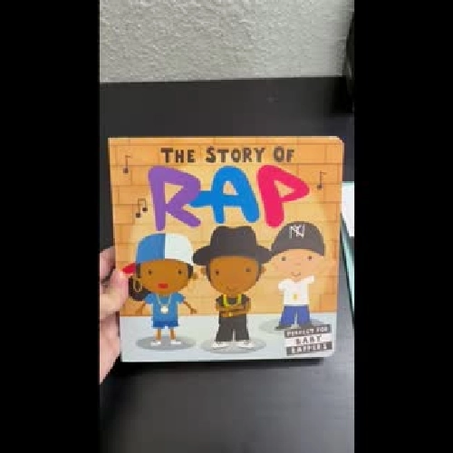 Board book The Story of Rap (Lịch sử nhạc Rap)
