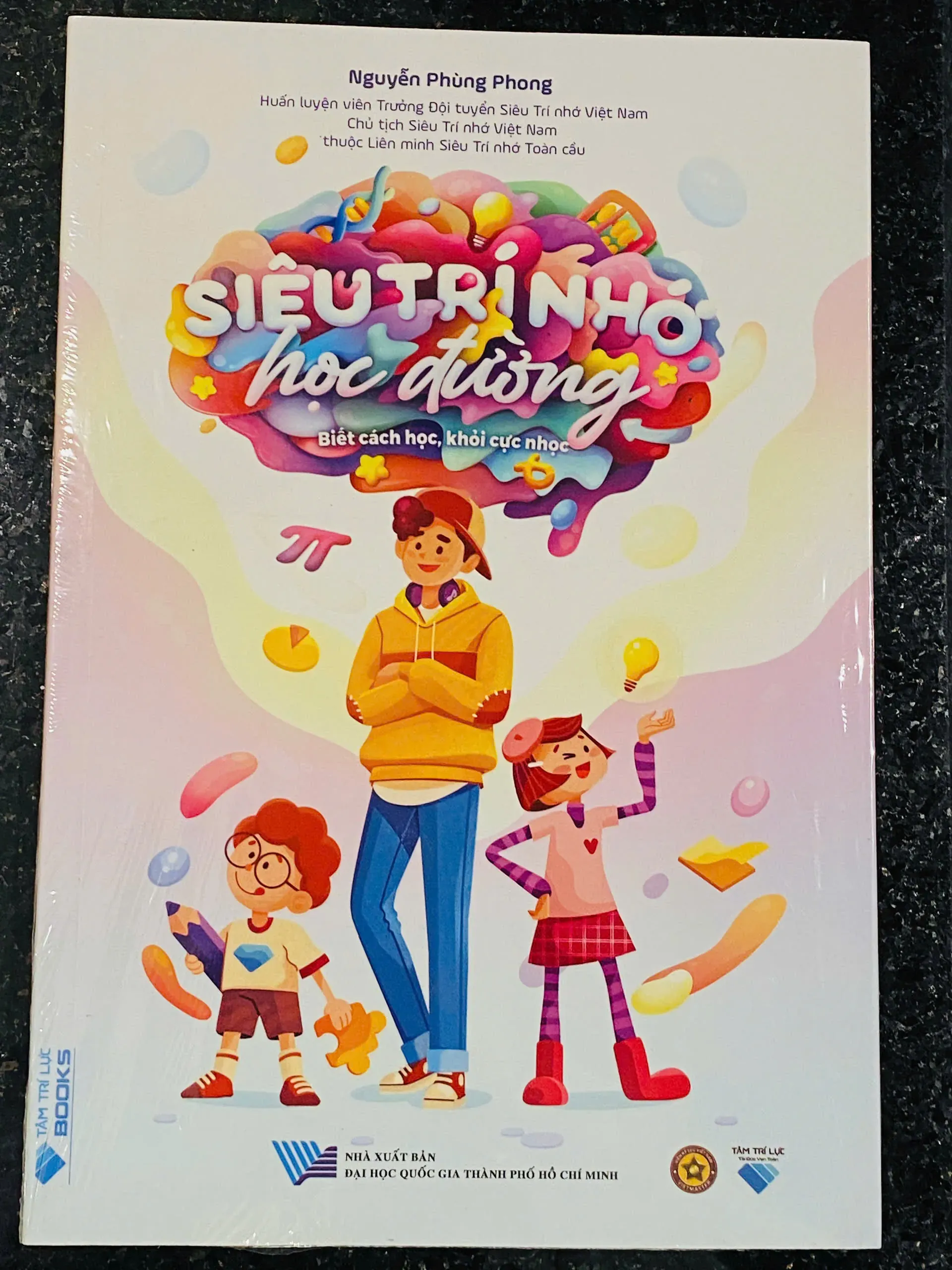 Siêu trí nhớ học đường - Nguyễn Phùng Phong by  - Sách Book Cover - Ngọc Hiển Books