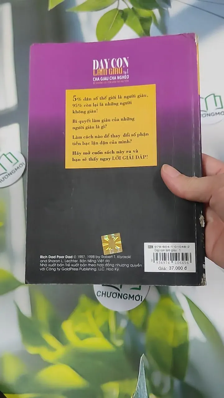 Dạy Con Làm Giàu - Tập 1 - Robert T. Kiyosaki & Sharon L. Lechter 787120
