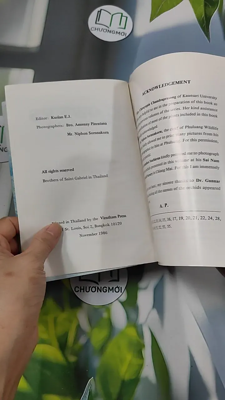 [XƯA] Flowers in Thailand Vol. 12 (1986) - Somsak Sukwong 754504