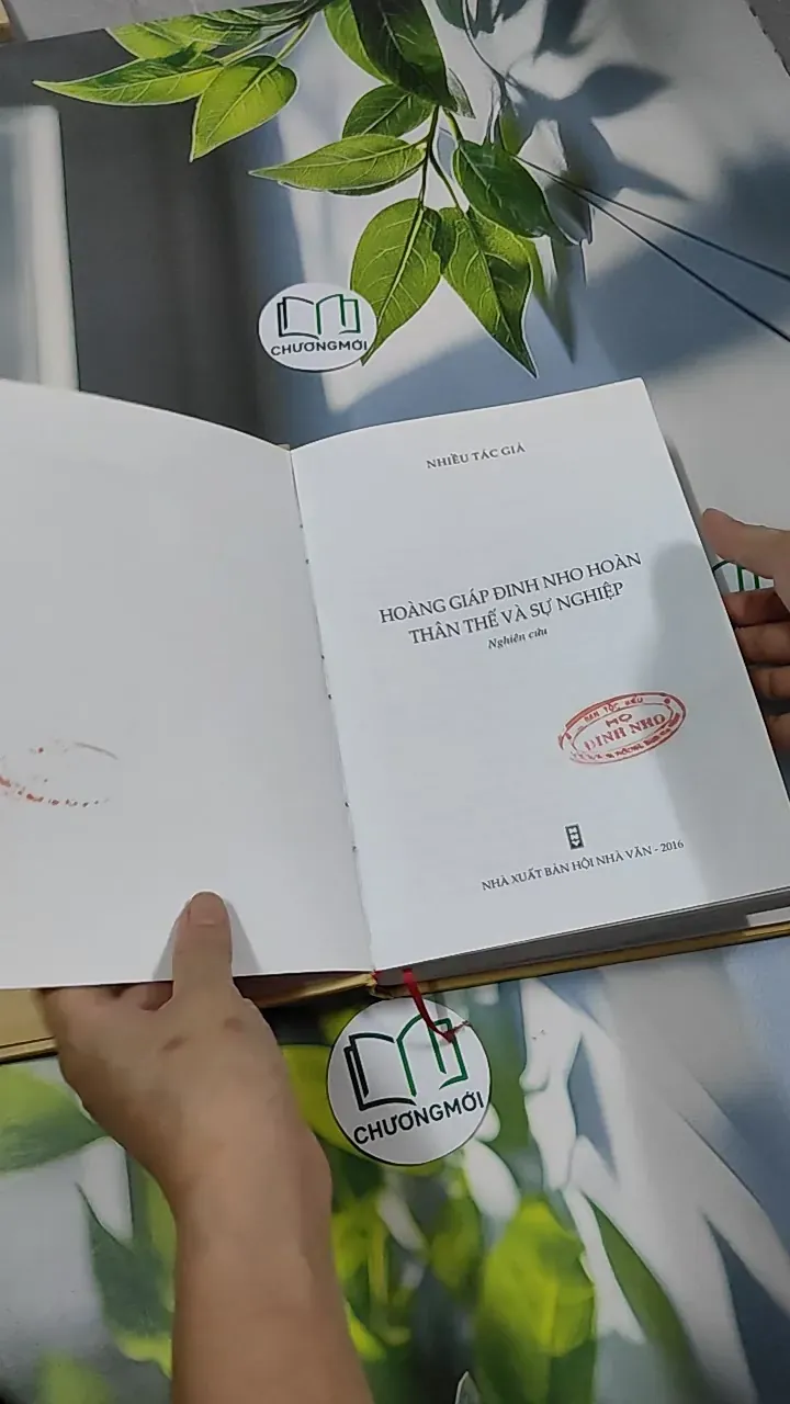 [MIỄN PHÍ BỌC SÁCH] Đinh Nho Hoàn: Thân Thế Và Sự Nghiệp - Hoàng Giáp 750797