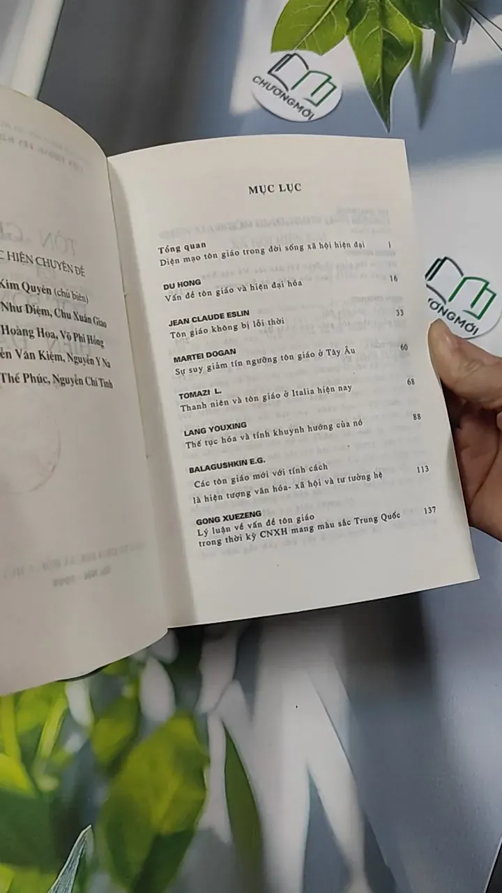 [MIỄN PHÍ BỌC SÁCH] [XƯA] Tôn Giáo và Đời Sống Hiện Đại 1,3 (1997) 776179