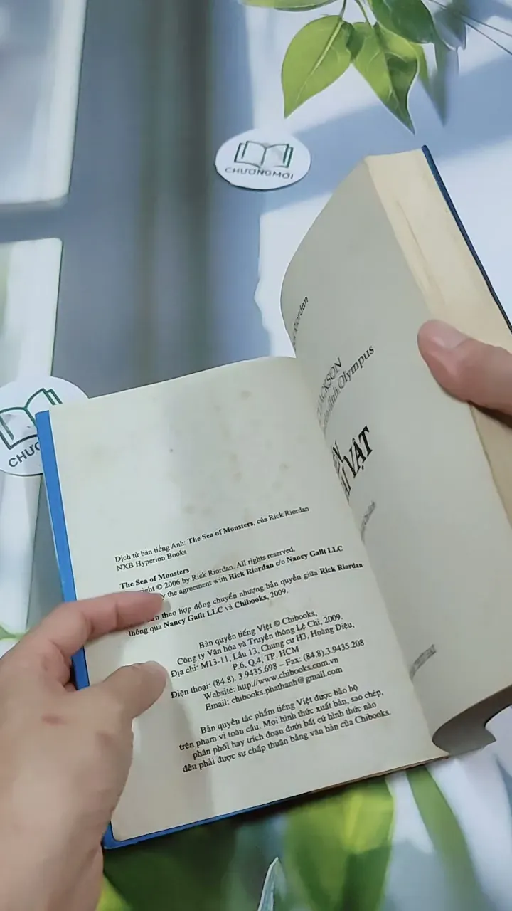 Biển Quái Vật - Phần 2 Series Percy Jackson Và Các Vị Thần Trên Đỉnh Olympus  - Rick Rior 744721