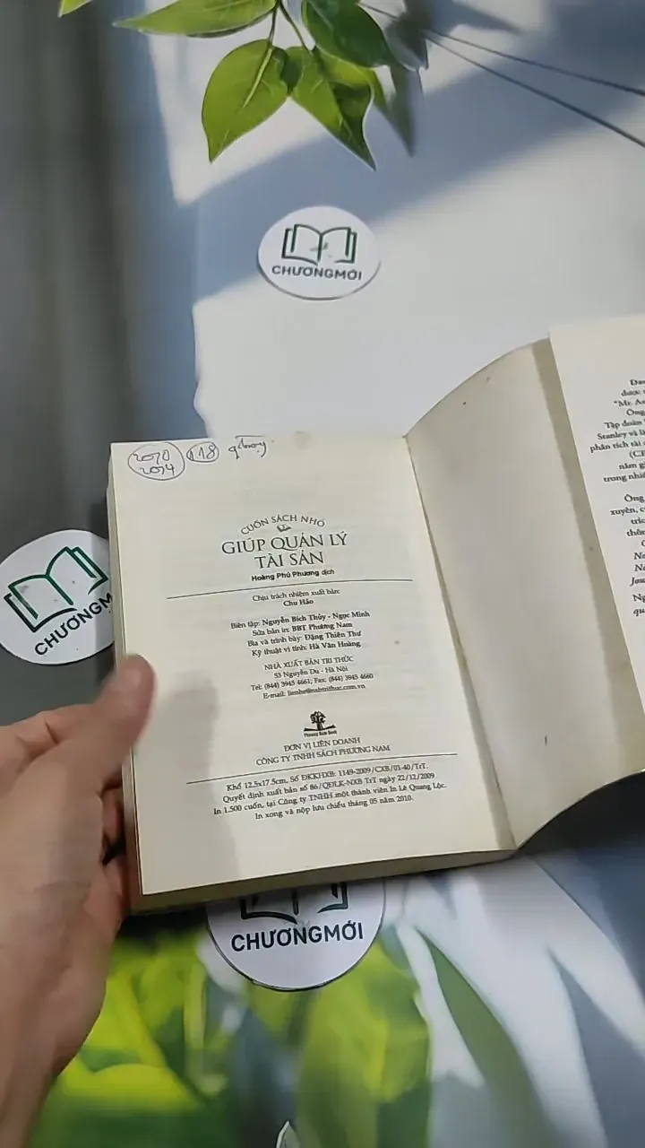 Cuốn Sách Nhỏ Giúp Quản Lý Tài Sản - D. M. Darst 707265