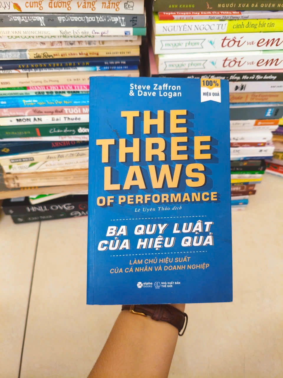 Ba Quy Luật Của Hiệu Quả by  - Sách Book Cover - Ngọc Hiển Books