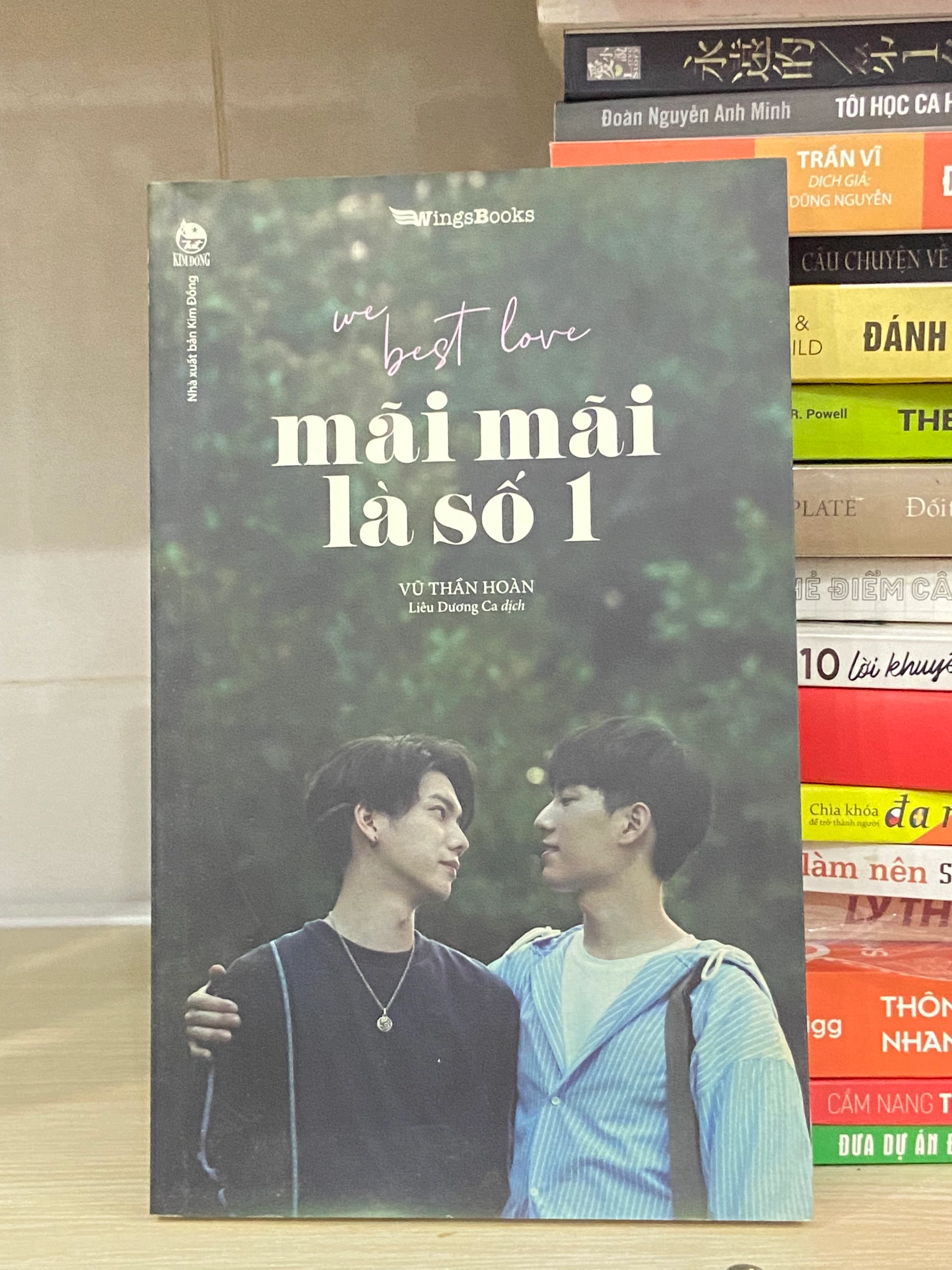 WE BEST LOVE - Mãi Mãi Là Số 1 - Vũ Thần Hoàn by Vũ Thần Hoàn - Sách Book Cover - Ngọc Hiển Books