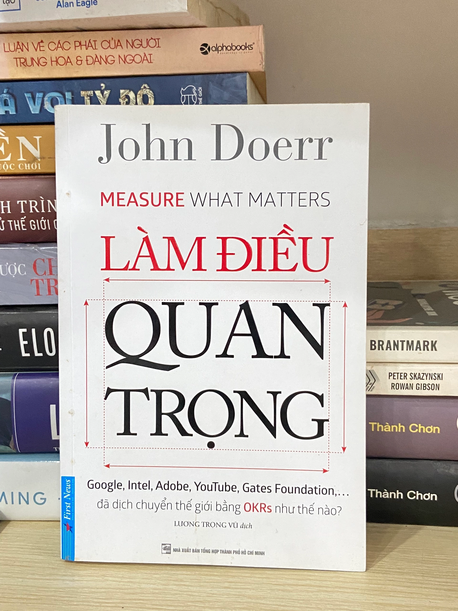 Làm Điều Quan Trọng - John Doerr by  - Sách Book Cover - Ngọc Hiển Books