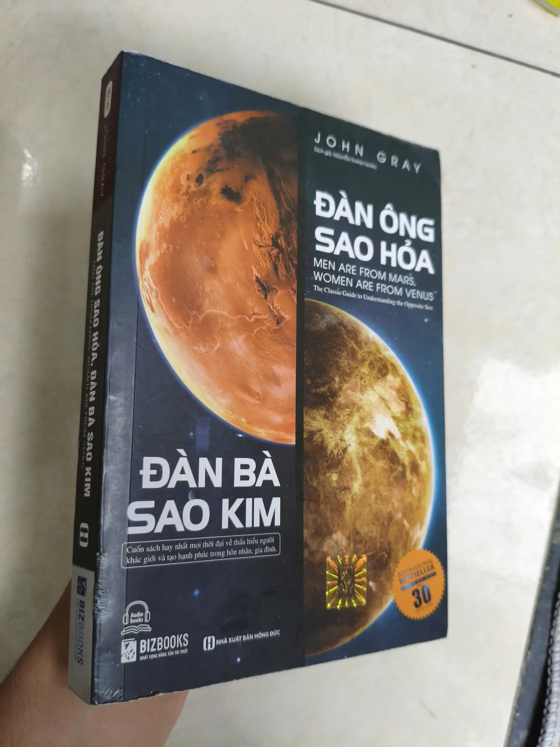 Đàn Ông Sao Hỏa Đàn Bà Sao Kim by  - Sách Book Cover - Ngọc Hiển Books
