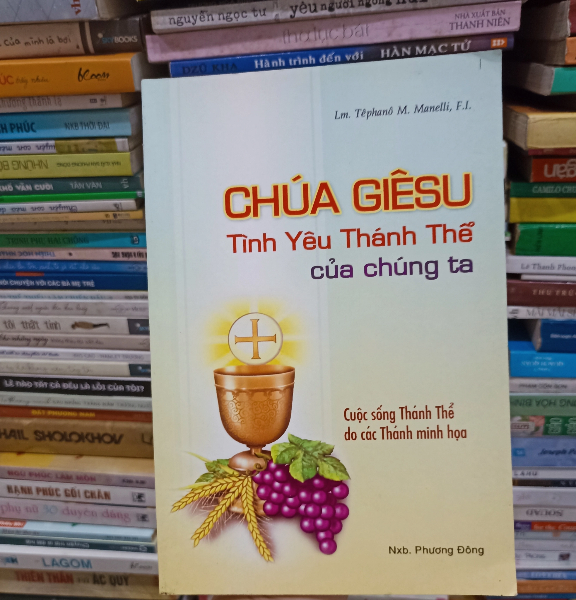 Chúa Giêsu Tình Yêu thánh thể của chúng ta 🌻 by Stephano M. Manelli - Sách Book Cover - Ngọc Hiển Books