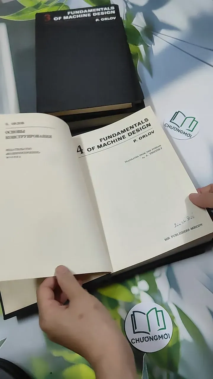 [MIỄN PHÍ BỌC SÁCH] Fundamentals of Machine Design Vol 1 + 2 + 3 + 4 + 5 - P. Orlov 750831