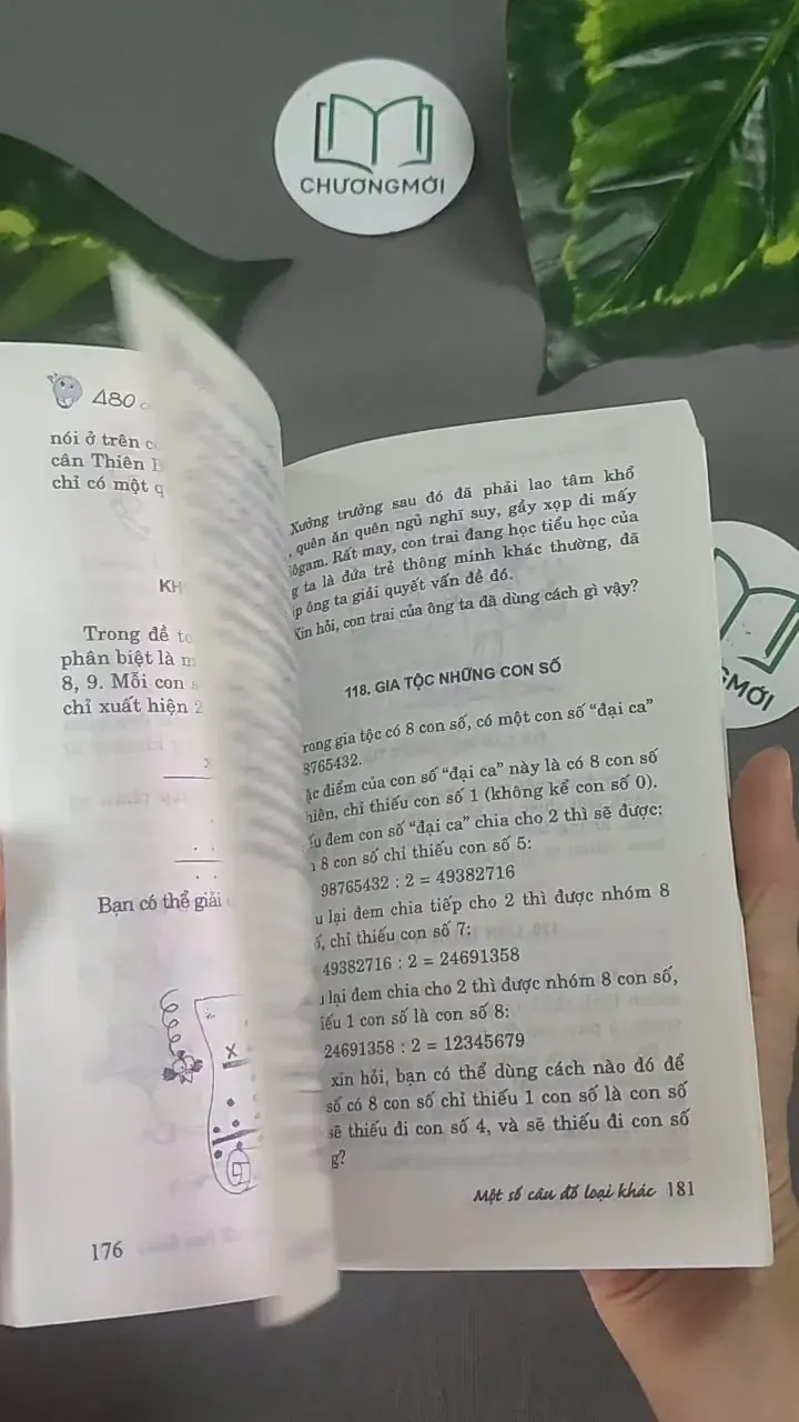480 Câu Đố Rèn Trí Tuệ Nâng Cao IQ - 2 -  604613