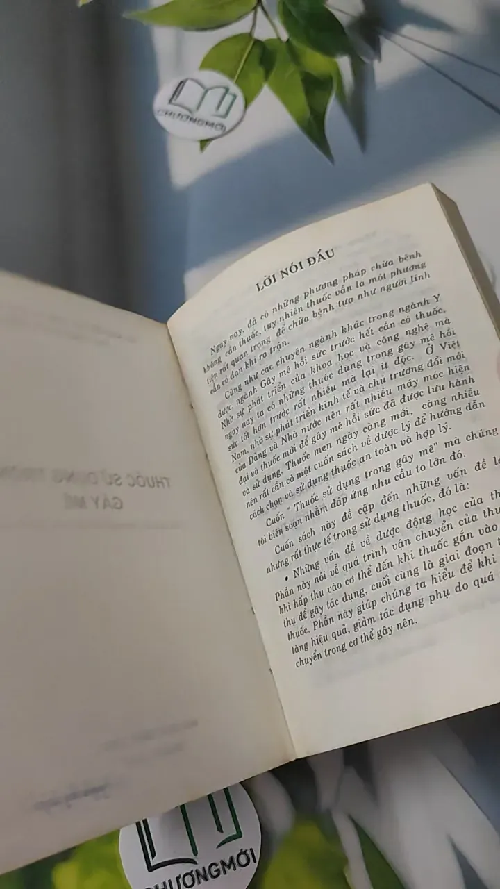 Thuốc Sử Dụng Trong Gây Mê - GS. Nguyễn Thụ 780831