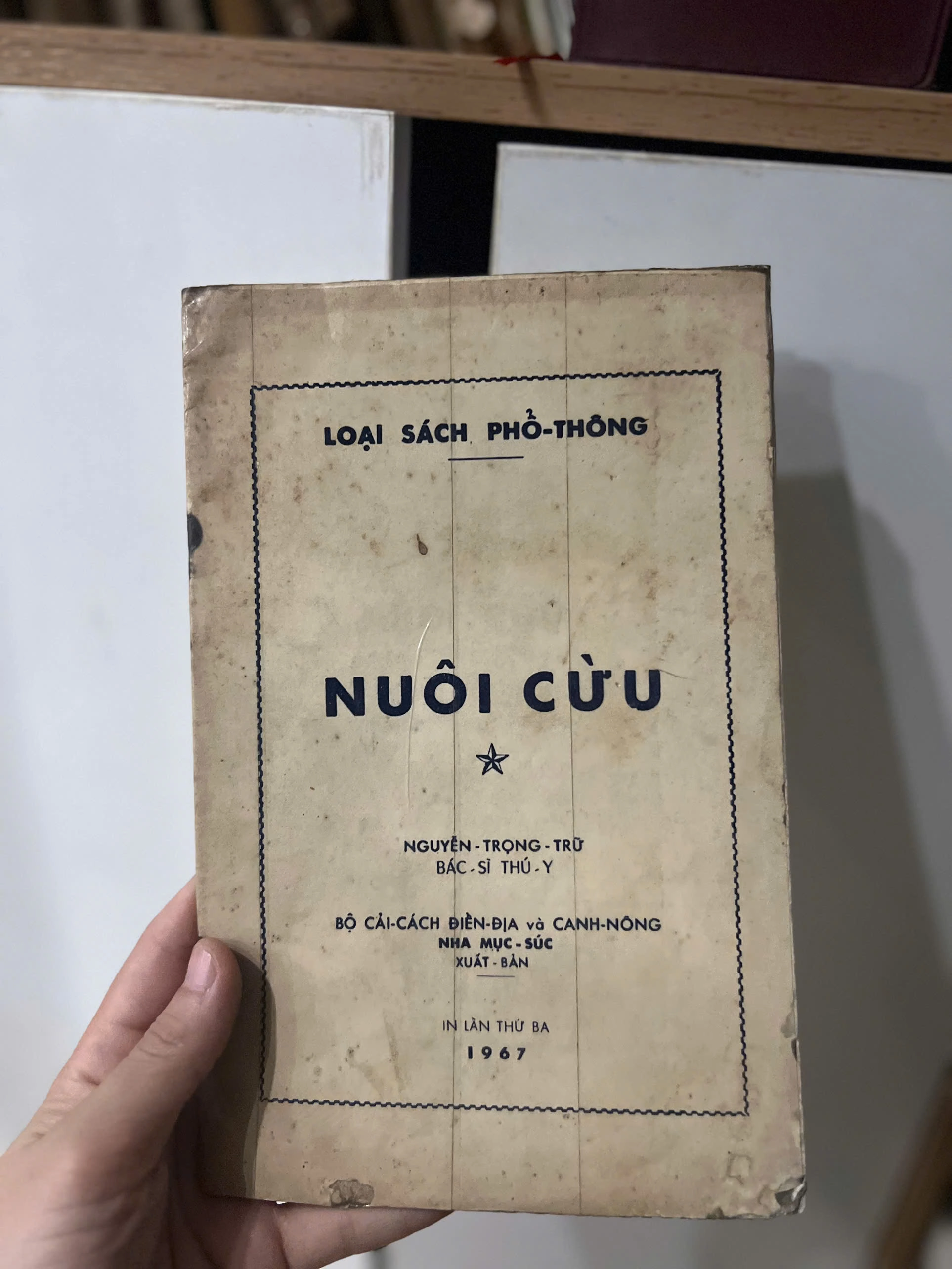 Nuôi Cừu 1967 by  - Sách Book Cover - Ngọc Hiển Books