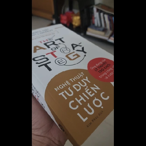 Sách Nghệ Thuật Tư Duy Chiến Lược( Sếp Hoàng Nam Tiến FPT Khuyên Đọc) 419950