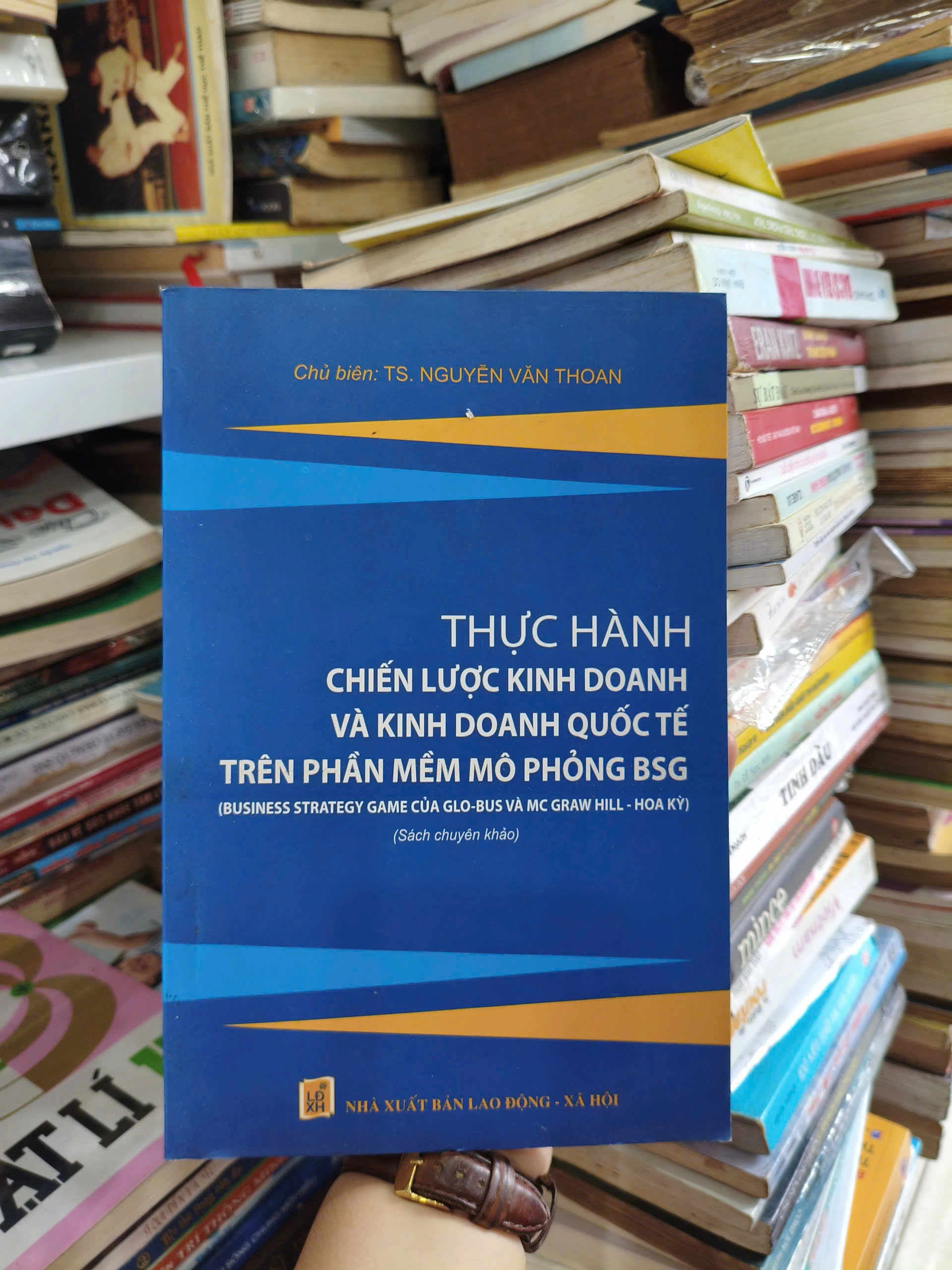 Thực hành chiến lược kinh doanh và kinh doanh quốc tế trên phần mềm mô phòng BSG by  - Sách Book Cover - Ngọc Hiển Books