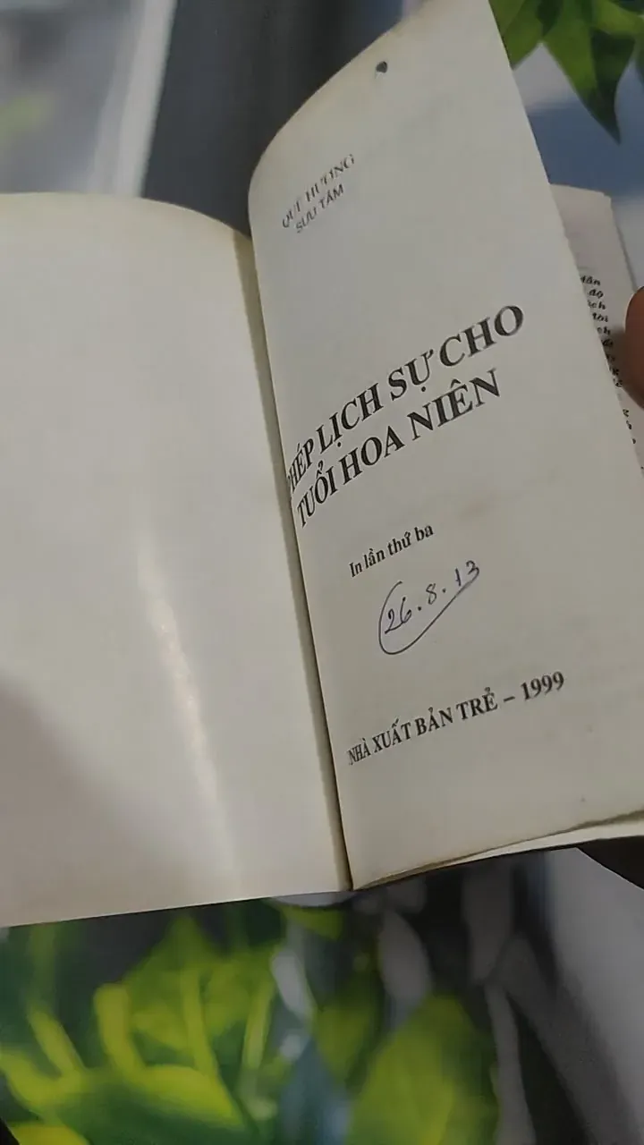 Phép Lịch Sự Cho Tuổi Hoa Niên - Quế Hương 727344