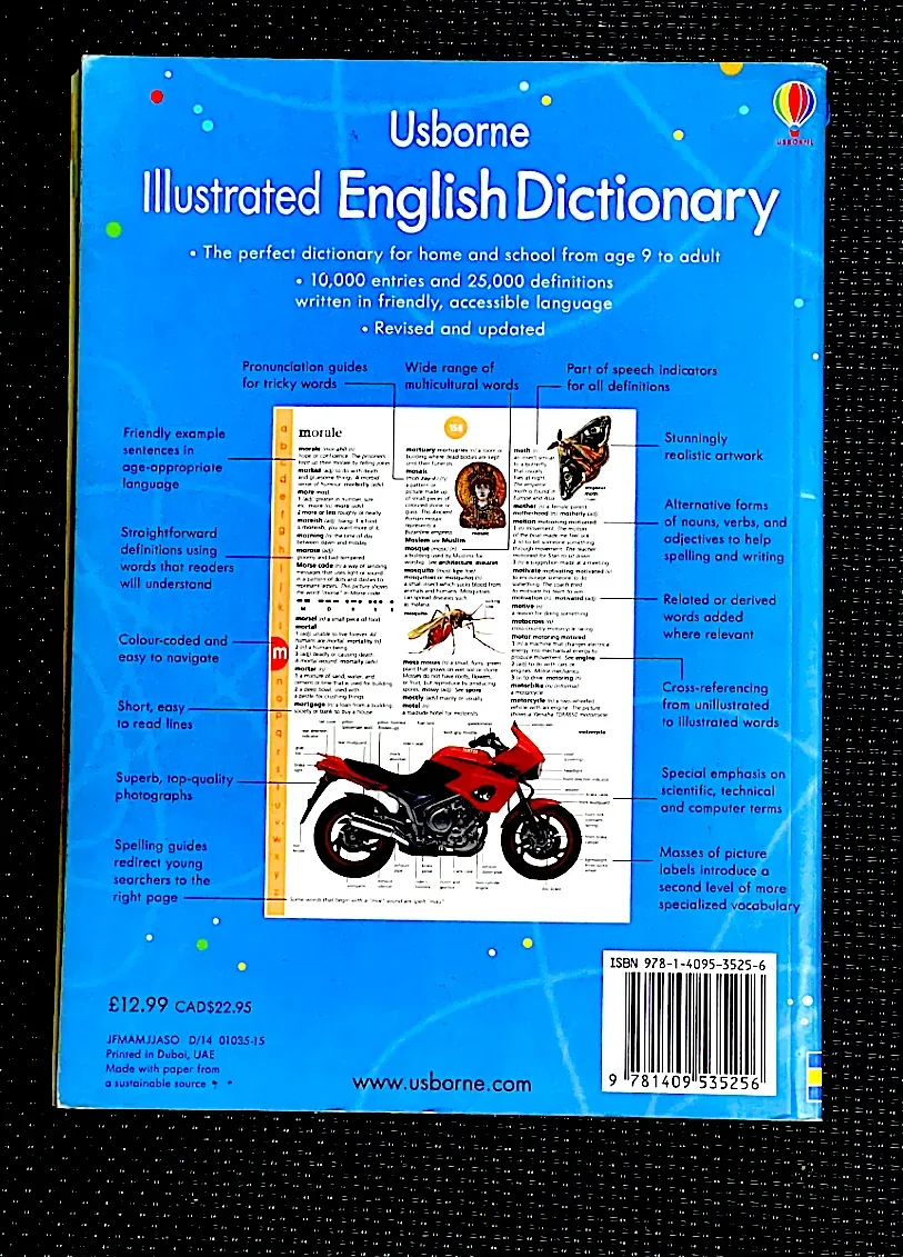 ILLUSTRATED ENGLISH DICTIONARY (Usborne) 997925