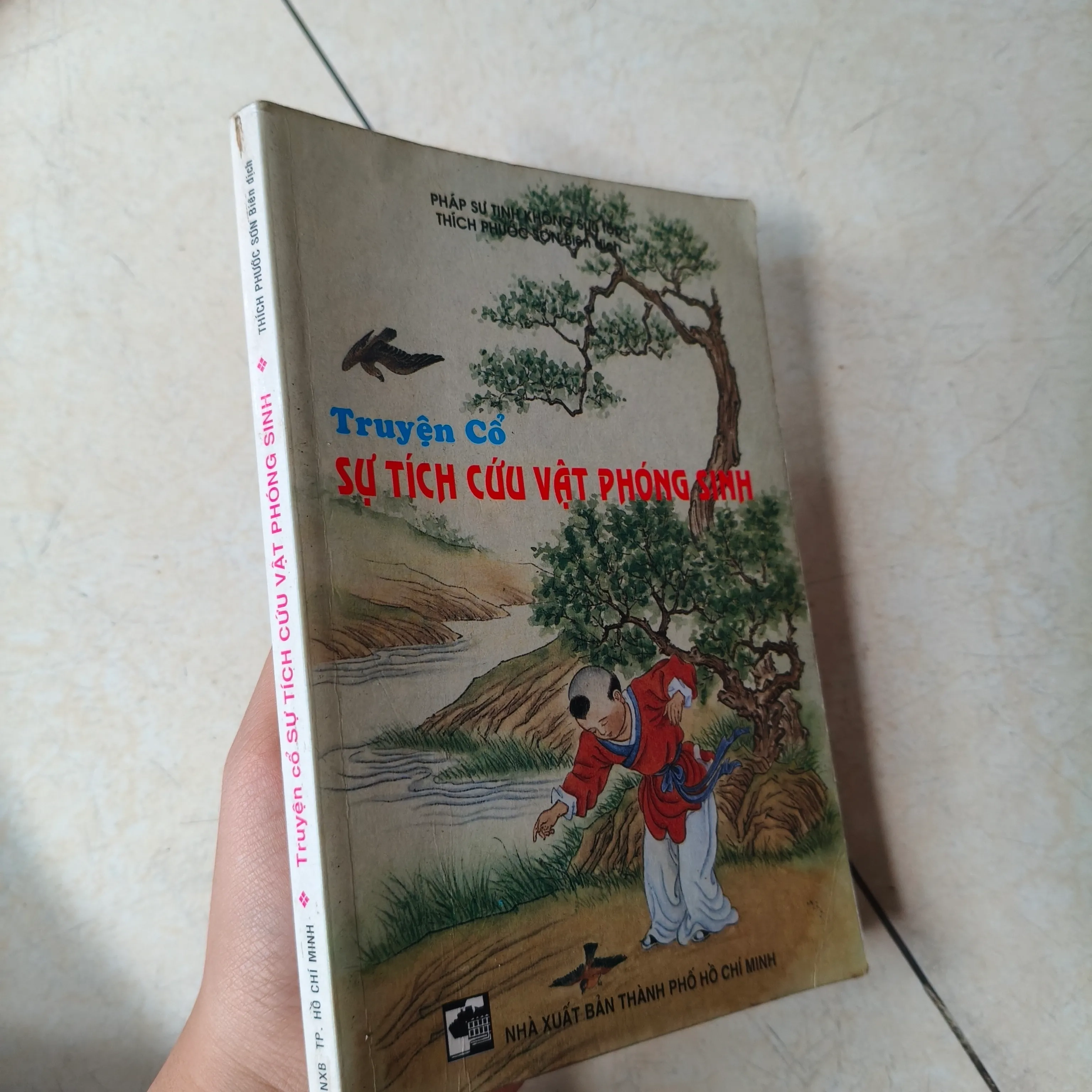 Truyện cổ sự tích cứu vật phóng sinh 🌱 by  - Sách Book Cover - Ngọc Hiển Books