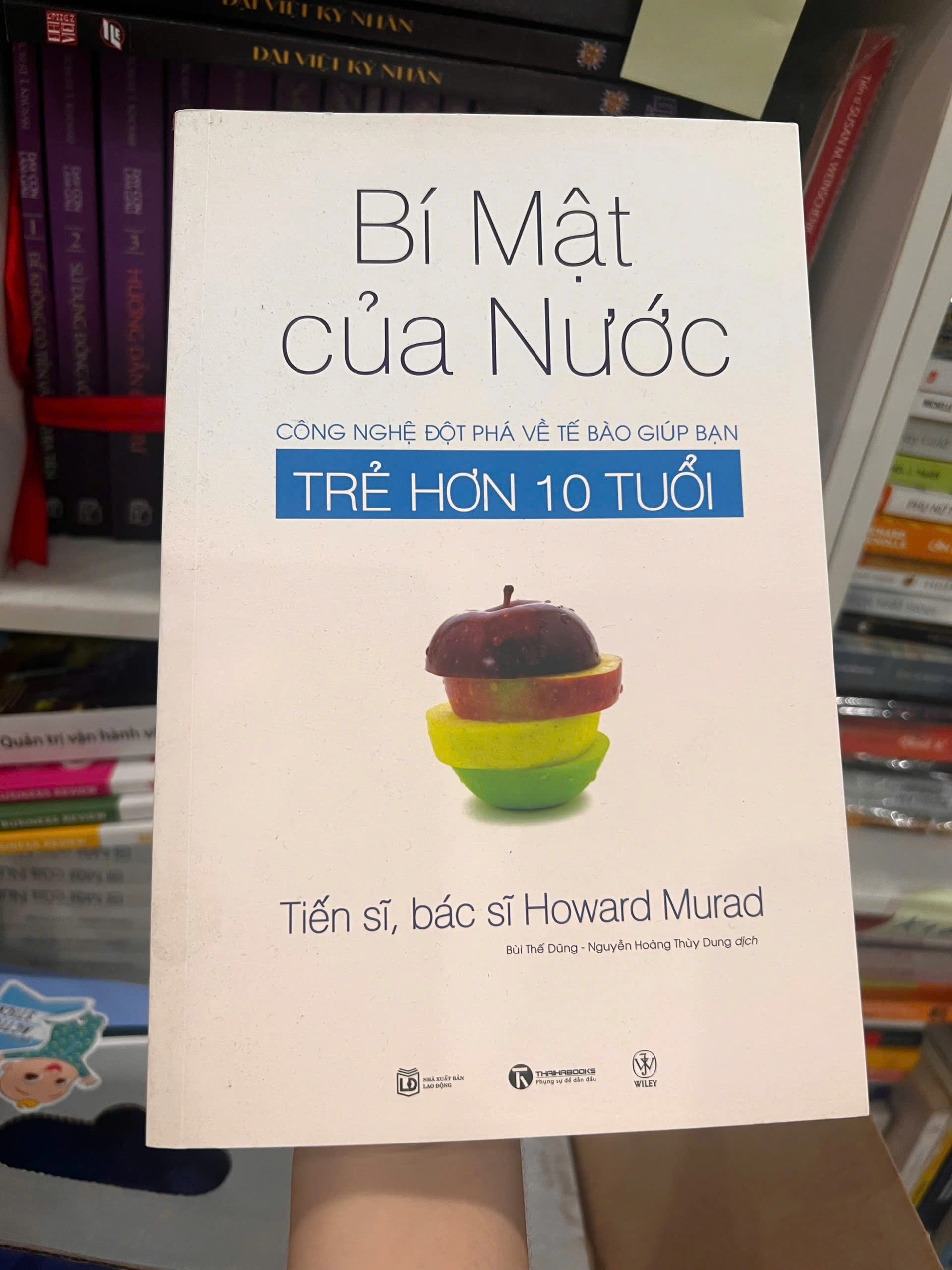 Bí Mật Của Nước by Masaru Emoto - Sách Book Cover - Ngọc Hiển Books
