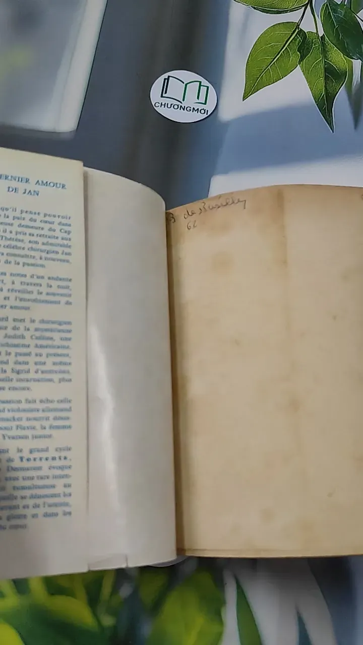 [MIỄN PHÍ BỌC SÁCH] [XƯA] Le Dernier Amour de Jan (1962) - Marie-Anne Desmarest 754538