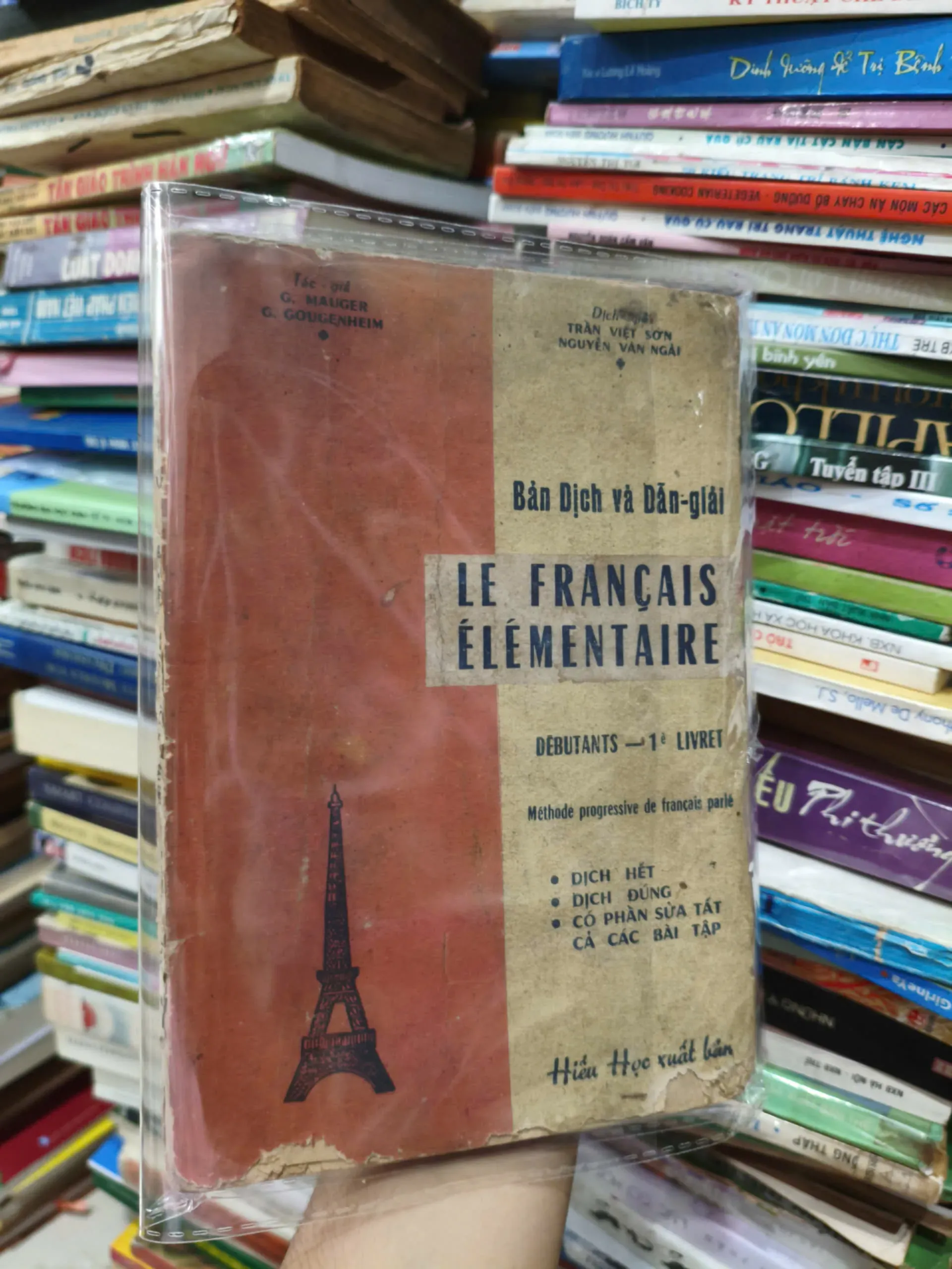 Bản dịch và dẫn giải le francais elementaire by  - Sách Book Cover - Ngọc Hiển Books