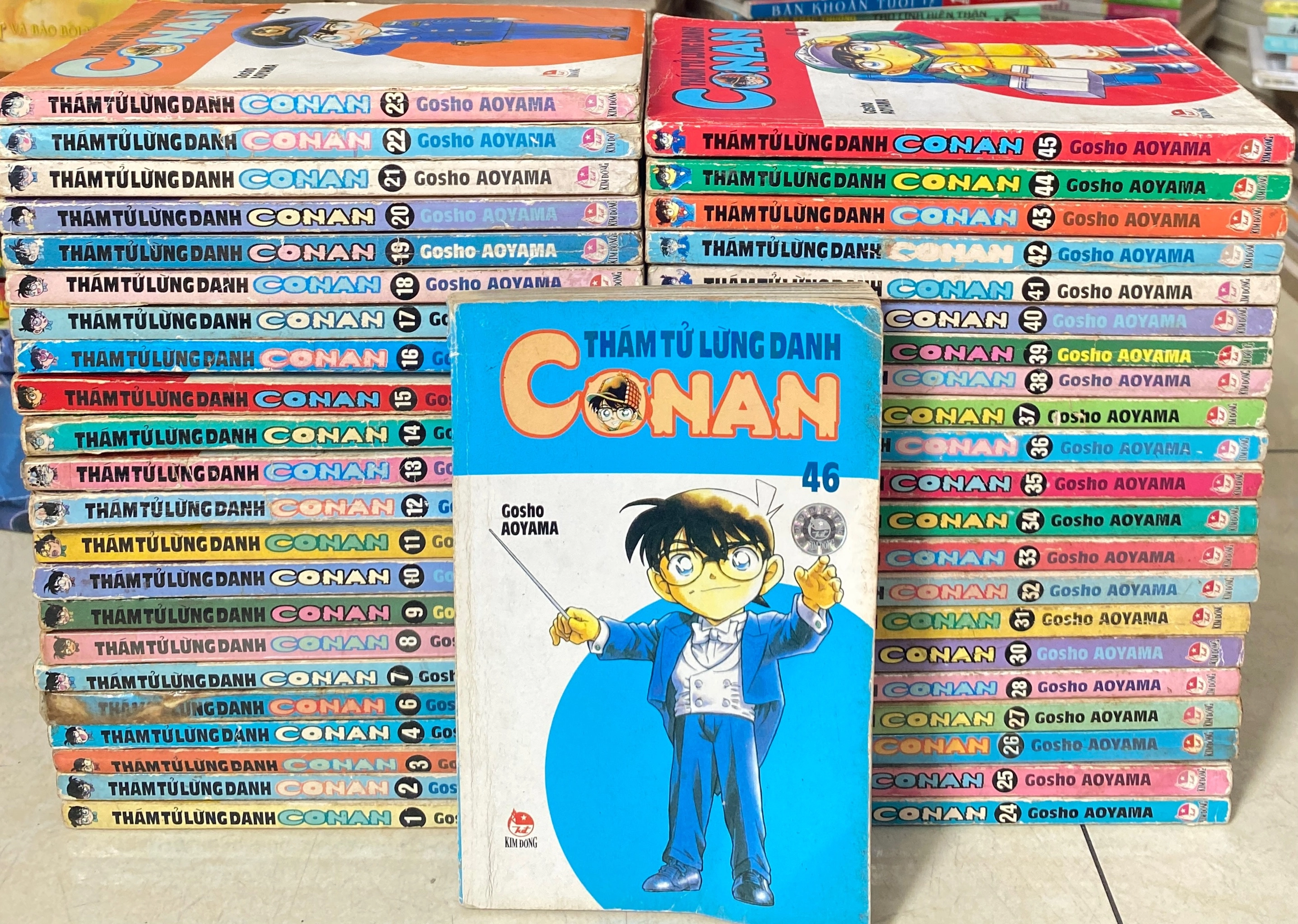Truyện Tranh Thám Tử Lừng Danh Conan 46 Tập ( thiếu tập 5,29) by  - Sách Book Cover - Ngọc Hiển Books