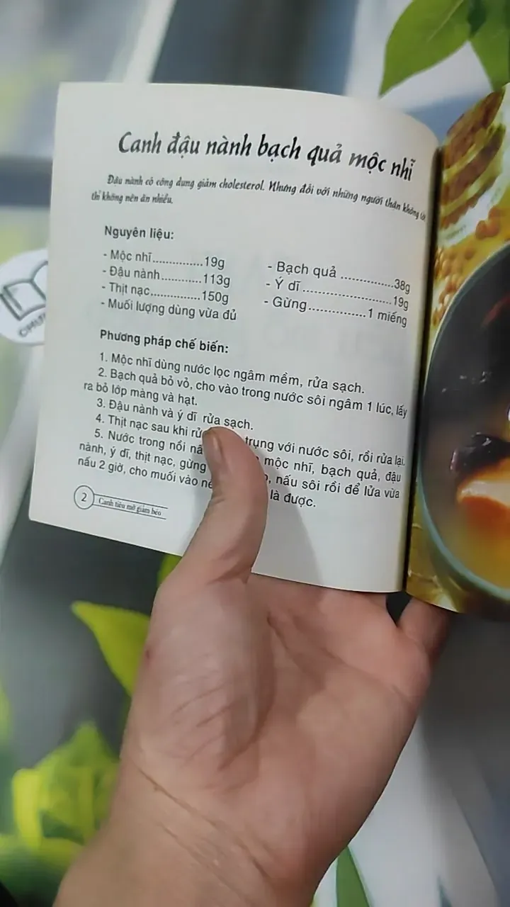 Combo Ẩm Thực: Thức Uống Bổ Dưỡng Đẹp Da, Canh Tiêu Mỡ Giảm Béo 727315