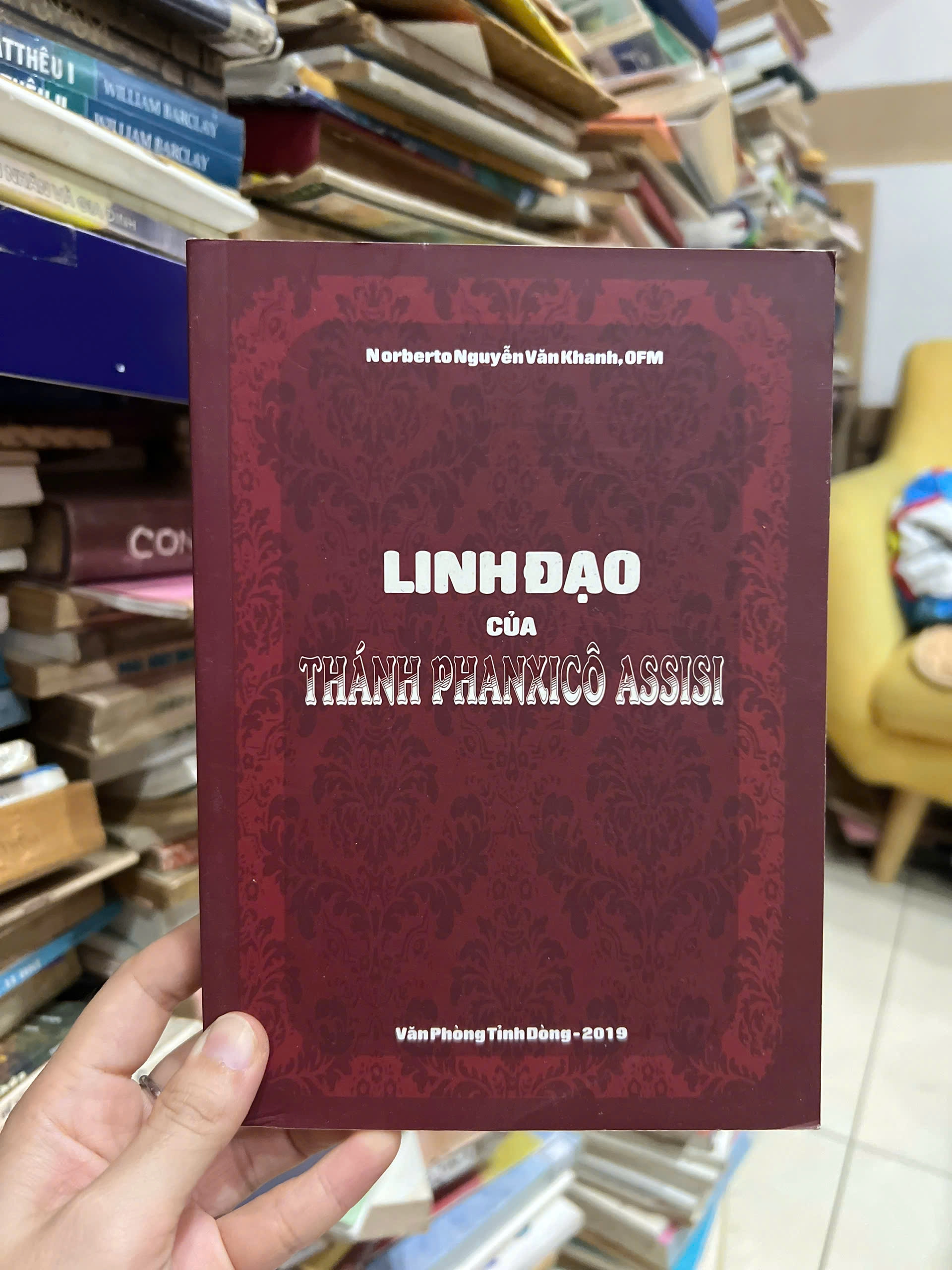 LINH ĐẠO CỦA THÁNH PHANXICÔ ASSISI by  - Sách Book Cover - Ngọc Hiển Books