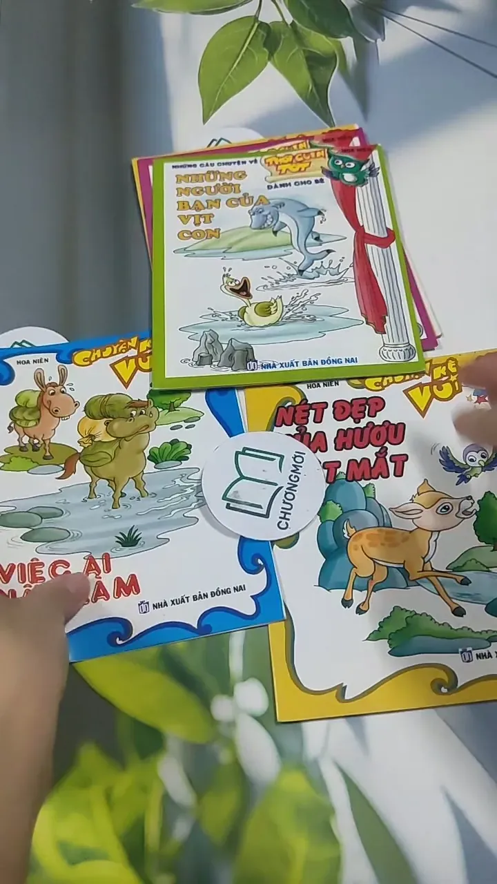 Combo Truyện Màu: Số Một Và Số Không, Tình Bạn Của Chó, Việc Ai Nấy Làm, Nét Đẹp Của Hươu 715656